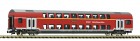 862704 Fleischmann Double-deck passenger car 1st/2nd class in Regio-Sudostbayernbahn livery